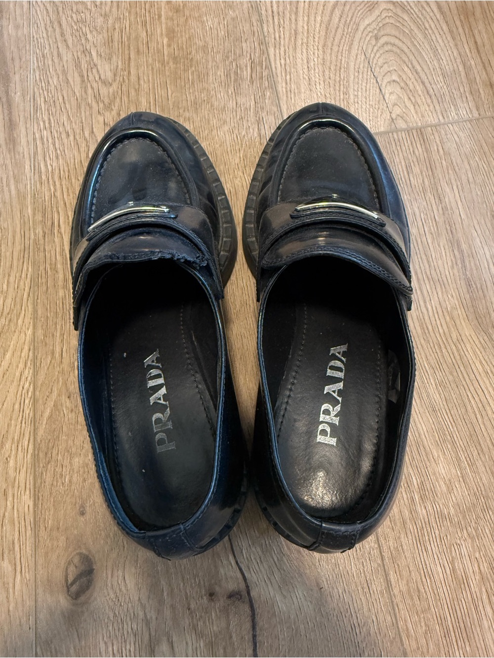 Authentic Prada Loafers - Picture 5 of 7